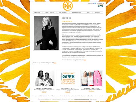 tory burch foundation website.